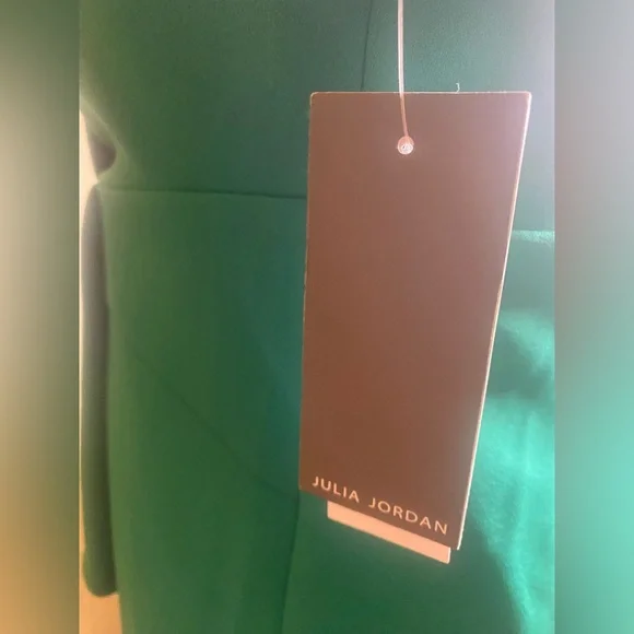 Julia Jordan Pleated Ruffle Front Sheath Dress - Picture 7 of 7